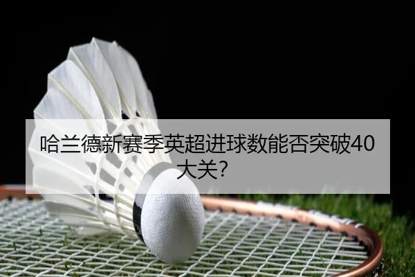 哈兰德新赛季英超进球数能否突破40大关？